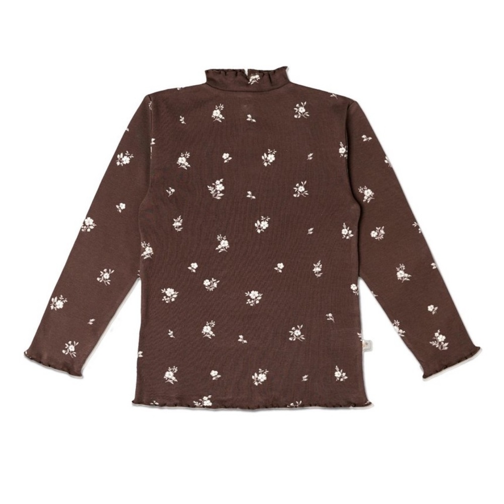 Makemake Organics Lettuce Hem Tee in Birch